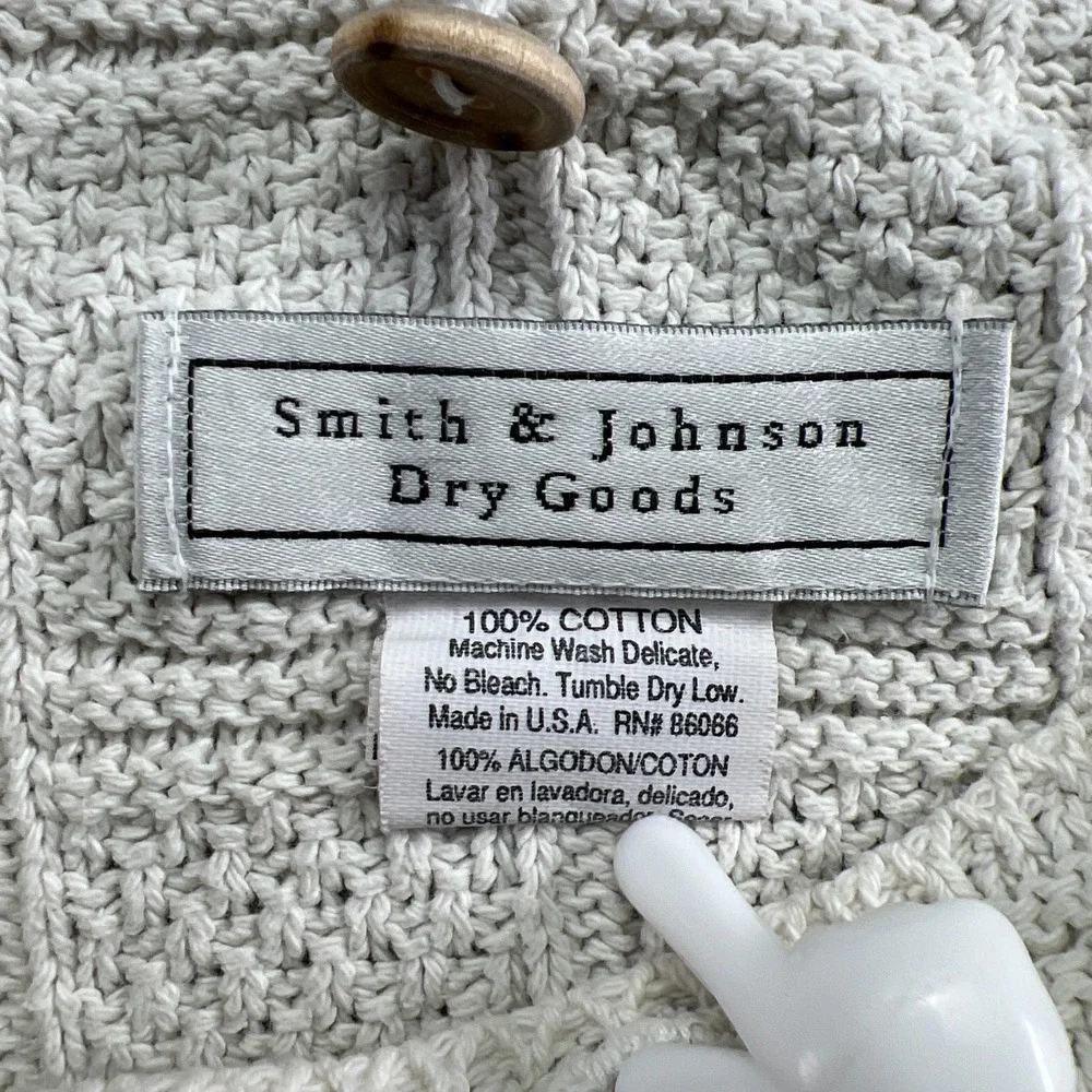 Smith & Johnson Dry Goods Standard Pillow Shams Beige 100% Cotton (19